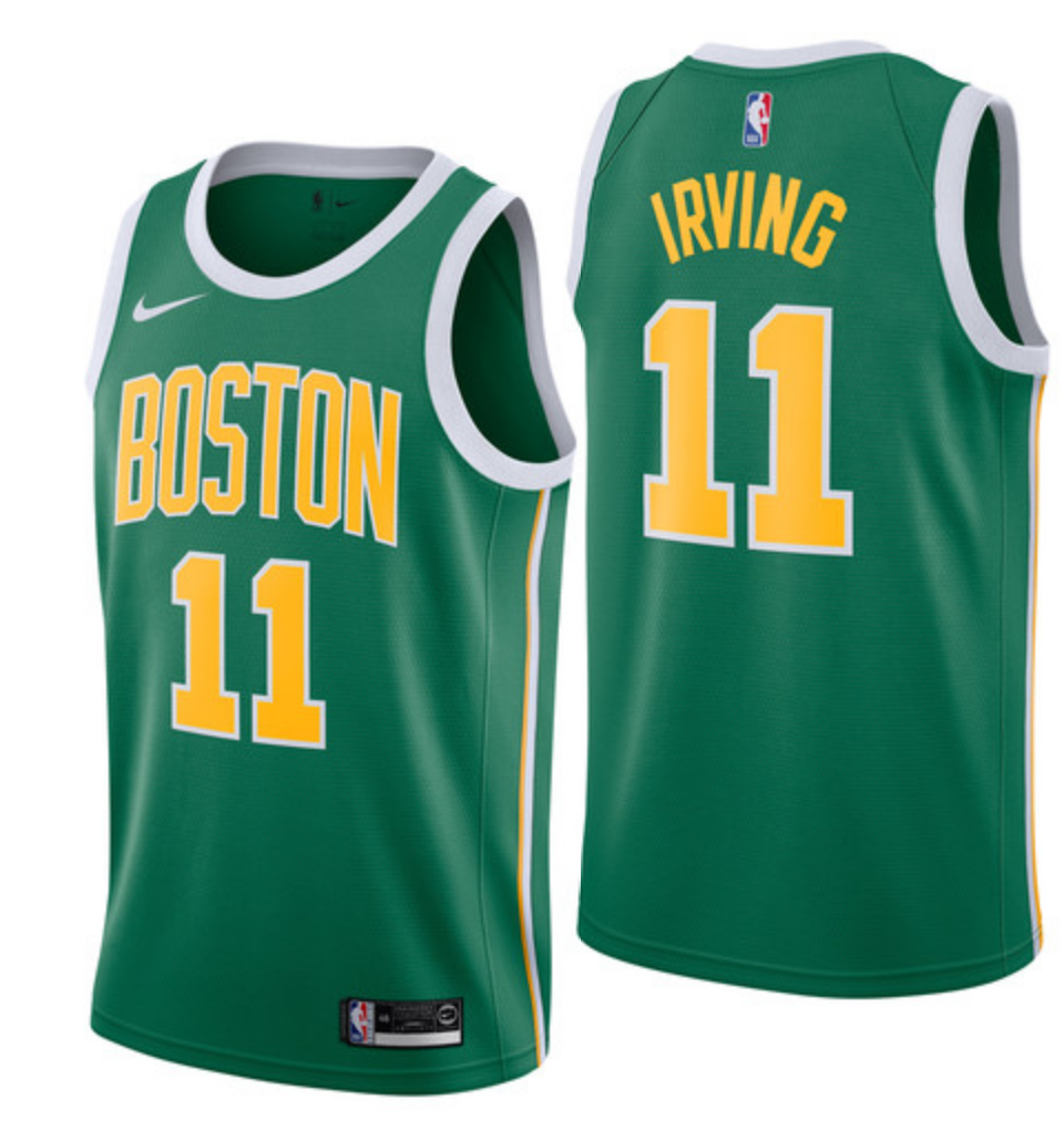 Nike Kyrie Irving Boston Celtics City Edition Swingman Jersey 2018 NBA Sewn  52 on eBid United States