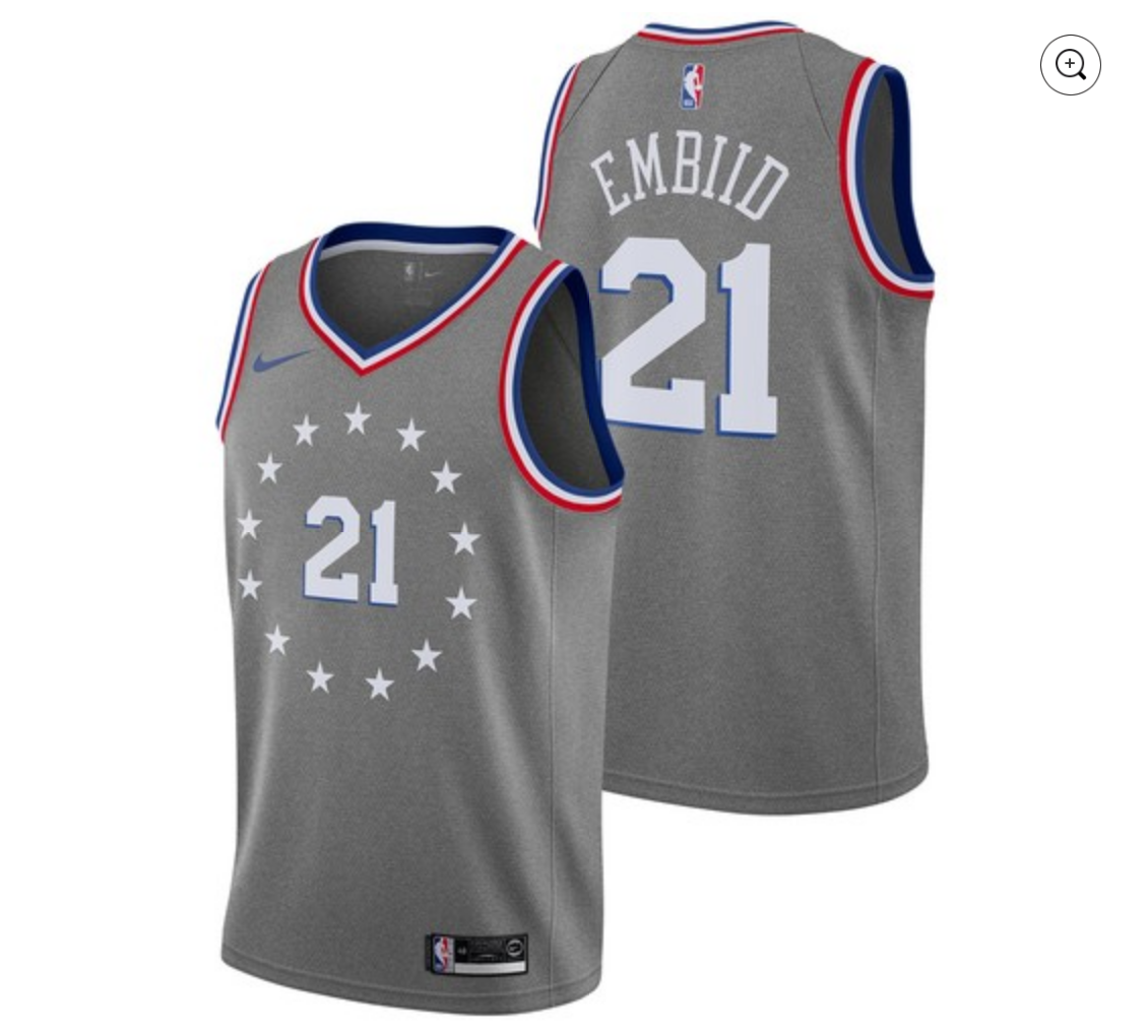 sixers city edition embiid