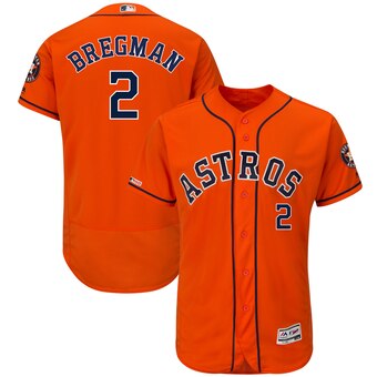 Alex Bregman Houston Astros Majestic Alternate Flex Base Authentic  Collection Player Jersey – Orange – ThanoSport