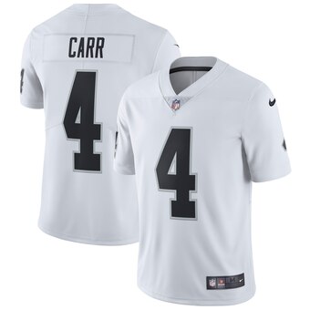 Derek Carr Oakland Raiders Nike Vapor Untouchable Limited Player Jersey - White