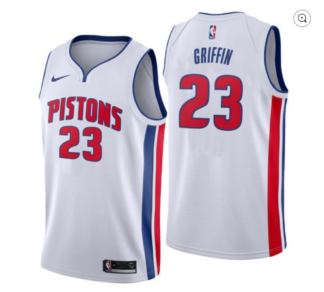 Blake Griffin Detroit Pistons Nike City Edition Swingman Jersey