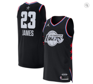 lebron jersey all star