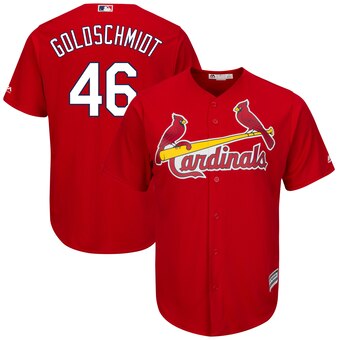 Paul Goldschmidt St. Louis Cardinals Majestic Alternate Official Cool Base Player Jersey ...