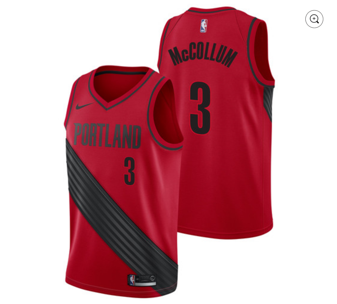 Portland Trail Blazers [Statement Edition] Jersey – CJ McCollum – ThanoSport