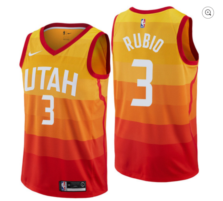 Utah Jazz [City Edition] Jersey â€“ Ricky Rubio â€“ ThanoSport