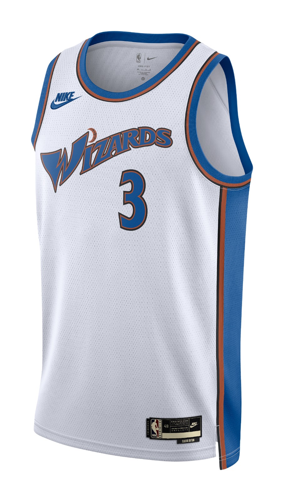 wizards classic jersey 2022